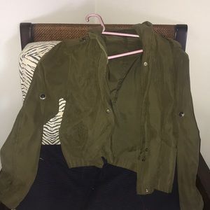 Green jacket !